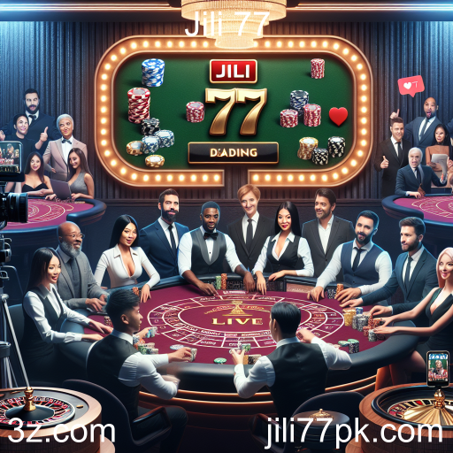A Experiência Imersiva do Cassino ao Vivo no Jili 77
